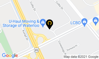 Unique Coffee Services Inc in Kitchener map