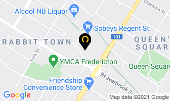 Unisys Canada Inc in Fredericton map