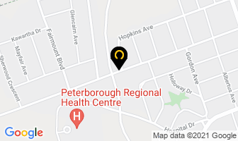 Unitarian Church in Peterborough map
