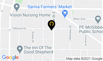 United Auto Service in Sarnia map