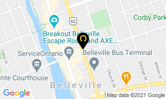United Christian Broadcasters Canada in Belleville map