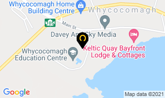 United Church Manse in Whycocomagh map