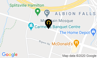 United National Contractors Limited in Hamilton map