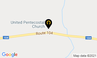 United Pentecostal Church in Bright map