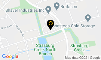 United Refrigeration Of Canada Ltd in Kitchener map