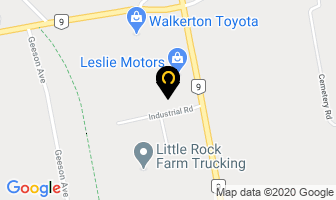 United Rentals in Walkerton map