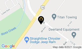 United Rentals in Fort Saskatchewan map