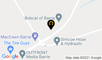 United Rentals in Barrie map