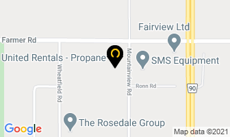 United Rentals in Winnipeg map
