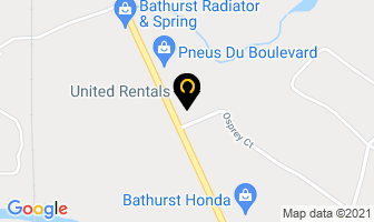 United Rentals in Blainville map