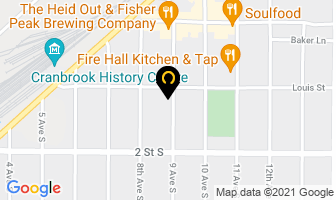 United Steelworkers Local 1-405 in Cranbrook map