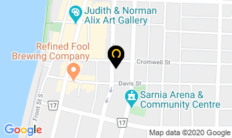 United Taxi in Sarnia map