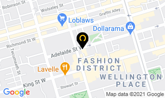 Uniun Nightclub in Orillia map