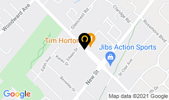 Universal Driving School in Burlington map
