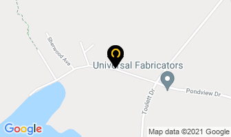 Universal Fabricators Inc in Haileybury map