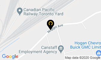 Universal Foams Inc in Scarborough map