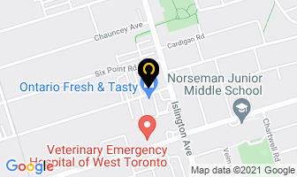 Universal Hardwood Flooring Ltd in Orillia map