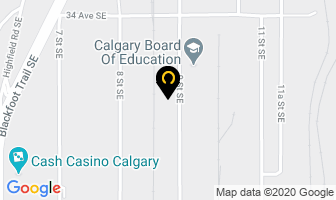 Universal Slate International Inc in Calgary map