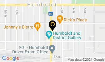 Universal Sports in Humboldt map