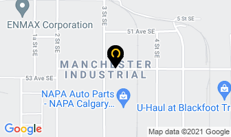 Universal Ventilation Ltd in Calgary map