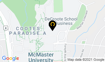 University Centre Pharmacy in Hamilton map