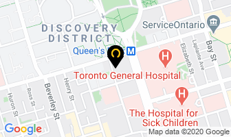 University Eye Clinic in Orillia map