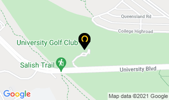 University Golf Club in Toronto map