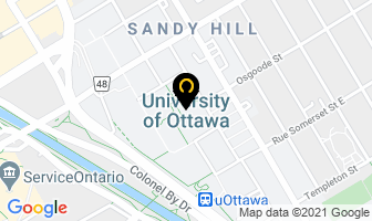University Of Ottawa in Guelph map