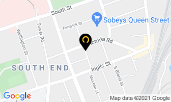 University Supplements in Halifax map