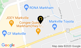 Uny Rent A Car in Markham map