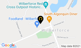 Up & Up Contracting in North Algona Wilberforce map