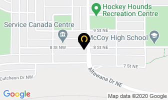 Up The Creek in Medicine Hat map