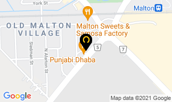 Uppal Travel in Mississauga map