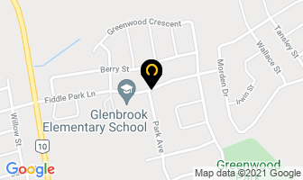 Upper Grand District School Board Glenbrook Es in Shelburne map