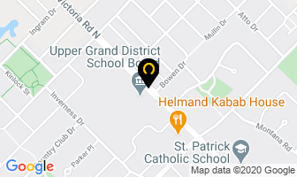 Upper Grand District School Board Guelph Office in Guelph map