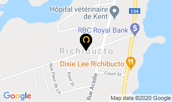 Upper Rexton Auto Service in Richibucto map