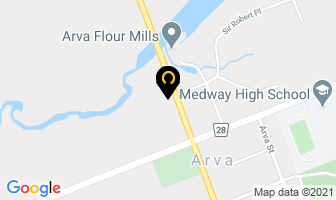 Upper Richmond Optometry in Arva map