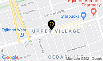 Upper Village Spa in Orillia map
