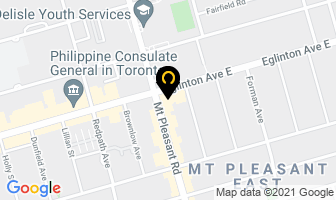 Uptowne Dental Centre in Orillia map