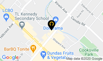 Ur Cell Connections in Mississauga map