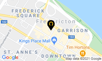 Urban Almanac General Store in Fredericton map
