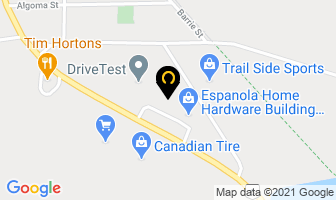 Urban Athletics in Espanola map