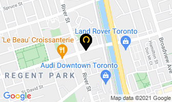 Urban Corp in Toronto map