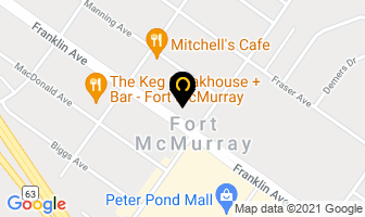 Urban Development Institute in Fort McMurray map