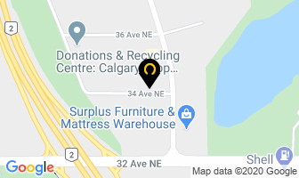 Urban Glassworks Ltd in Calgary map