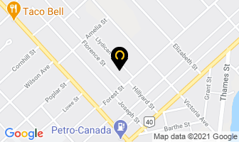 Urban Hair Designs in Chatham-Kent map