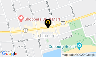 Urban Loft in Cobourg map