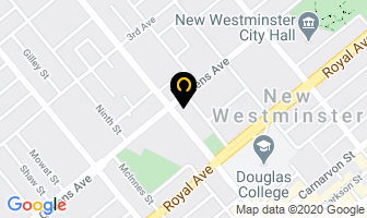 Urban Phoenix Wellness Spa in New Westminster map