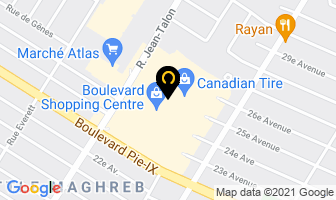 Urban Planet in Brantford map
