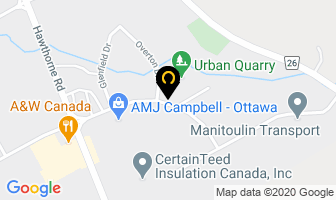 Urban Quarry in Guelph map